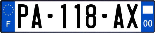PA-118-AX