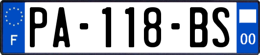 PA-118-BS
