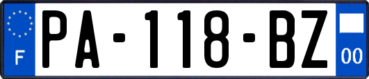 PA-118-BZ