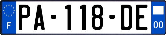 PA-118-DE