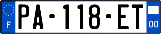 PA-118-ET