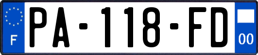 PA-118-FD