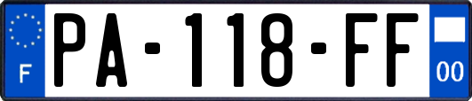 PA-118-FF