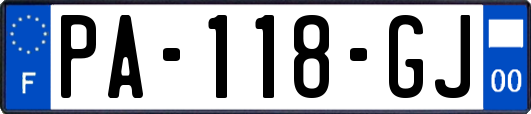 PA-118-GJ