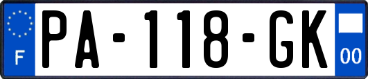 PA-118-GK