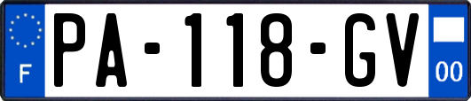 PA-118-GV