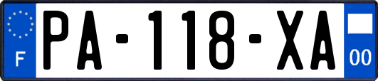 PA-118-XA