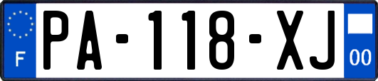 PA-118-XJ