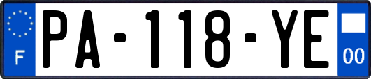 PA-118-YE