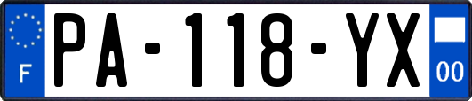 PA-118-YX