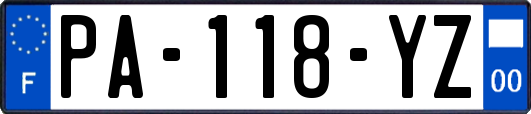 PA-118-YZ