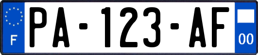 PA-123-AF