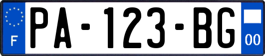 PA-123-BG