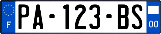 PA-123-BS