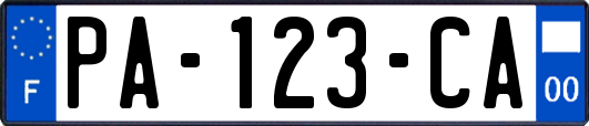 PA-123-CA
