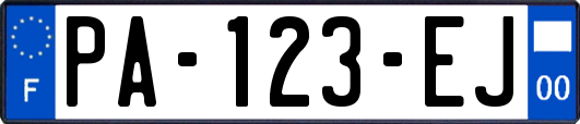 PA-123-EJ