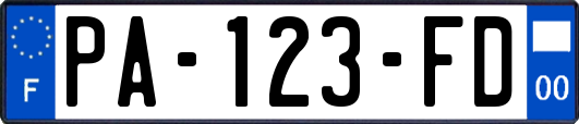 PA-123-FD