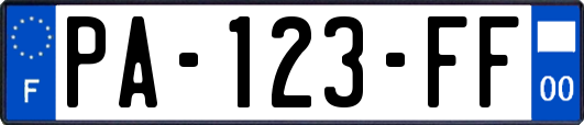 PA-123-FF