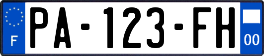 PA-123-FH