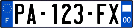 PA-123-FX