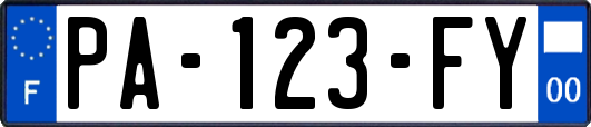 PA-123-FY