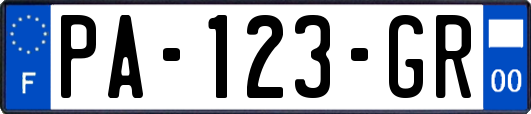 PA-123-GR
