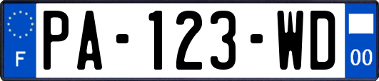 PA-123-WD