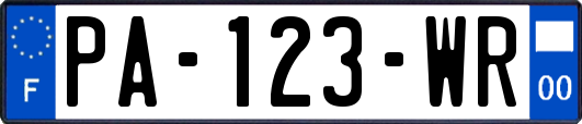 PA-123-WR