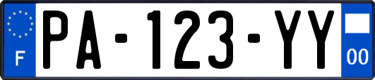PA-123-YY