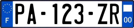 PA-123-ZR