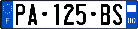 PA-125-BS