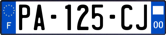 PA-125-CJ