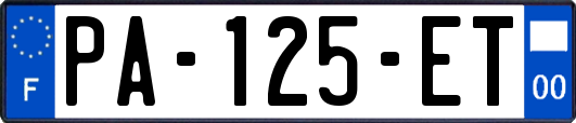 PA-125-ET