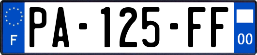 PA-125-FF