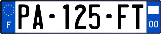 PA-125-FT