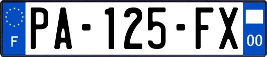 PA-125-FX