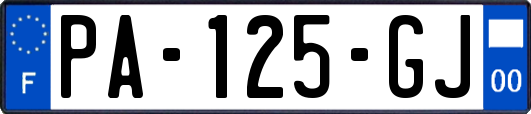PA-125-GJ