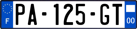 PA-125-GT
