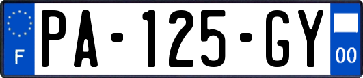 PA-125-GY
