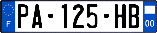 PA-125-HB