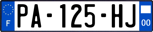 PA-125-HJ