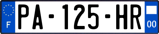 PA-125-HR