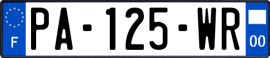 PA-125-WR