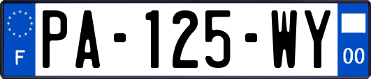 PA-125-WY