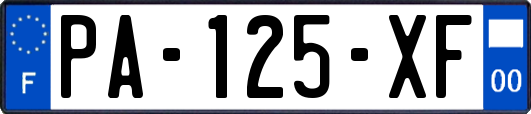 PA-125-XF