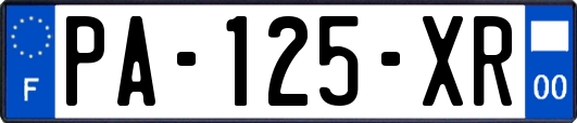 PA-125-XR