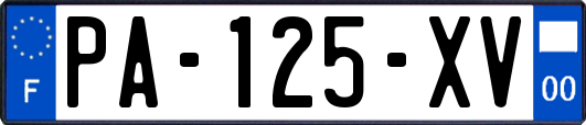 PA-125-XV