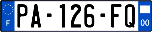 PA-126-FQ
