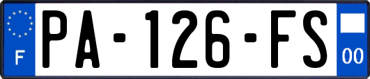 PA-126-FS