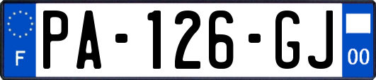 PA-126-GJ